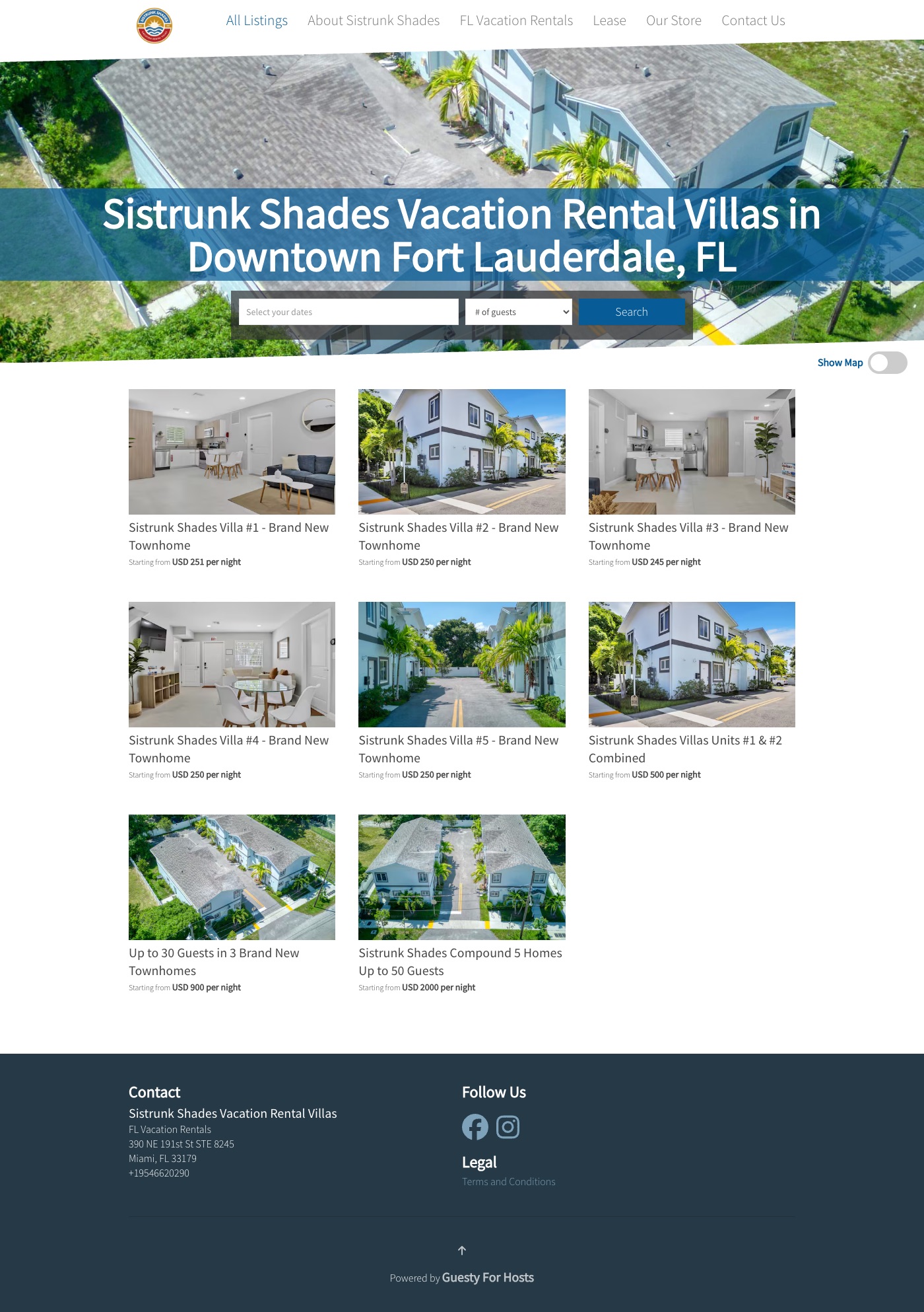 Typical PMS template site